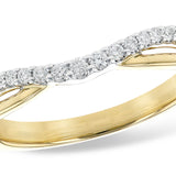 White Gold Diamond Enhancer Band