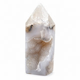 Small Agate Tower w/ Druzy