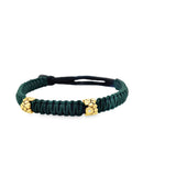 Green & Black Paracord Bracelet