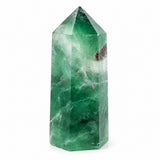 Green Fluorite Crystal Point