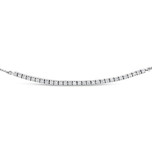 14KW Adjustable Diamond Bracelet