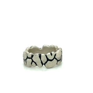 Sterling Silver Boulder Mountain Ring